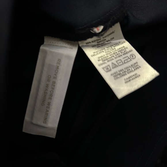 LOFT New Dark Navy Skinny Leg Pants SZ Medium Tall - Picture 6 of 8